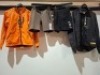 8 X BRAND NEW MIXED KIDS CLOTHING LOT CONTAINING MADISON JACKET IN ORANGE IN SIZE 10 TO 12 , MADISON BLACK JACKET IN SIZE SMALL , FOX SHORTS IN BLACK IN SIZE SMALL , FOX SHORTS IN GREEN IN SIZE SMALL ETC - RRP EACH IS &pound;49.99