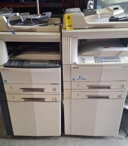 2 X PIECE MIXED LOT TO INCLUDE 1X KYOCERA KM-2050 PHOTOCOPIER - 1X OLIVETTOI D-COPIA 16MF PHOTOCOPIER