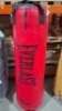 1 X BRAND NEW BOXED EVERLAST ELITE BLACK AND RED 45KG PUNCH BAG