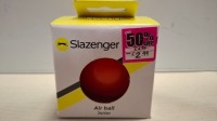 120 X BRAND NEW SLAZENGER JUNIOR AIR BALLS IN 1 BOX