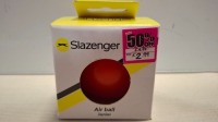 120 X BRAND NEW SLAZENGER JUNIOR AIR BALLS IN 1 BOX