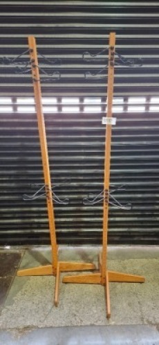 2 X GEAR UP OAKRAK FREESTANDING 2 TO 4 BIKE RACK - RRP EACH &pound;200