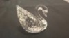 3 X PIECE SWAROVSKI SWAN GLASS FIGURINES COLLECTOR'S ITEMS - RRP TOTAL &pound;200 - (NOTE COMES FROM PRIVATE COLLECTOR / VIEWING IS ADVISED) - 3
