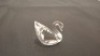3 X PIECE SWAROVSKI SWAN GLASS FIGURINES COLLECTOR'S ITEMS - RRP TOTAL &pound;200 - (NOTE COMES FROM PRIVATE COLLECTOR / VIEWING IS ADVISED) - 5