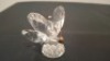 2 X PIECE SWAROVSKI GLASS FIGURINES LOT CONTAINING 1 X CRYSTAL ROOSTER FIGURINE - RRP &pound;75 , 1 X BUTTERFLY CRYSTAL GLASS - RRP &pound;80 , COLLECTOR'S ITEMS - TOTAL RRP &pound;155 - (NOTE COMES FROM PRIVATE COLLECTOR / VIEWING IS ADVISED) - 4
