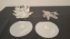 2 X PIECE SWAROVSKI GLASS FIGURINES LOT CONTAINING 1 X AEROPLANE - RRP &pound; 95 , 1 X CANDLEHOLDER SMALL - RRP &pound;125 - COLLECTOR'S ITEMS - TOTAL RRP &pound;220 - (NOTE COMES FROM PRIVATE COLLECTOR / VIEWING IS ADVISED / NO LID FOR BOX CANDLEHOLDER)