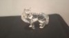 6 X PIECE SWAROVSKI GLASS FIGURINES DAMAGED LOT CONTAINING 1 X 1997 ANNUAL EDITION DRAGON - MISSING PART OF TAIL , 1 X DOLPHIN ON WAVE BROKEN , 1 X LITTLE RED RIDING HOOD - BROKEN ARM , 1 X WOLF - BROKEN LEG , 1 X COCKATOO BROKEN HEAD PIECE , 1 X MOUSE - 2