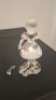 6 X PIECE SWAROVSKI GLASS FIGURINES DAMAGED LOT CONTAINING 1 X 1997 ANNUAL EDITION DRAGON - MISSING PART OF TAIL , 1 X DOLPHIN ON WAVE BROKEN , 1 X LITTLE RED RIDING HOOD - BROKEN ARM , 1 X WOLF - BROKEN LEG , 1 X COCKATOO BROKEN HEAD PIECE , 1 X MOUSE - 3