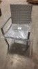 4 X BRAND NEW IN BOX TUSCANY RATTAN GARDEN CHAIRS IN GREY