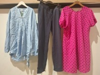 20 X BRAND NEW MIXED MAMALICIOUS CLOTHING LOT TO INCLUDE CHAMBRAY TOPS- NIGHT PANTS - SHORT DRESS - LACE MAXI DRESS ETC ALL IN VARIOUS SIZES