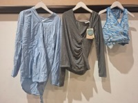 20 X BRAND NEW MIXED MAMALICIOUS CLOTHING LOT TO INCLUDE TANK TOPS - ACTIVE BRAS - WOVEN TOPS - TESXS TOP - MIDI SKIRT ETC ALL IN VARIOUS SIZES