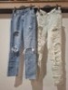 40 X BRAND NEW PAIRS OF MISSGUIDED DENIM JEANS IN SIZES 10 IN 2 TRAYS