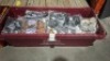 40 X PAIRS OF BRAND NEW MIXED MISSGUIDED SANDALS - SLIDERS LOT TO INCLUDE TWISTED TOE POST FLAT SANDALS - FAUX LEATHER KNOTTED FLAT SANDALS - PADDED TIE UP SANDALS - CHUNKY STRAP SLIDERS ETC ALL IN VARIOUS SIZES IN 1 TRAY - 2