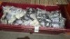 40 X PAIRS OF BRAND NEW MIXED MISSGUIDED SANDALS - SLIDERS LOT TO INCLUDE TWISTED TOE POST FLAT SANDALS - FAUX LEATHER KNOTTED FLAT SANDALS - PADDED TIE UP SANDALS - CHUNKY STRAP SLIDERS ETC ALL IN VARIOUS SIZES IN 1 TRAY - 2