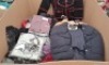 200 + BRAND NEW MIXED CLOTHING LOT CONTAINING CRIMINAL DAMAGE SLEEVELESS JACKET IN NAVY BLUE / BROWN IN SIZE LARGE , LOCKSTOCK PULLOVER JACKET IN GREY IN SIZE M , HOT ICE COAT IN BLACK IN SIZE SMALL , CRIMINAL DAMAGE JACKET IN BROWN / BLUE IN SIZE LARGE 