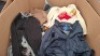 200 + BRAND NEW MIXED CLOTHING LOT CONTAINING HOWICK JEANS IN SIZE 34S IN BLACK , TUFFSTUFF SHORTS IN BROWN IN SIZE 36 , GOLA SOCKS IN ONE SIZE IN VARIOUS COLOURS , MAMA LICIOUS ZIPPER TOP IN WHITE IN SIZE LARGE ETC IN A PALLET BOX