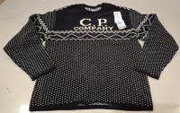 1 X BRAND NEW CP COMPANY CREW NECK KNITTED JUMPER IN SIZE 50 -