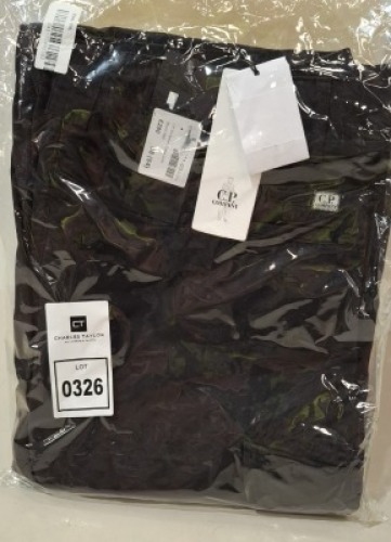 1 X BRAND NEW CP COMPANY BLACK CARGO PANTS SIZE XXL - RRP &pound;280