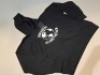 3 X BRAND NEW DSQAURED2 BLACK LOGO HOODIES IN SIZES 10-16 YEARS