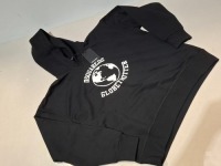 3 X BRAND NEW DSQAURED2 BLACK LOGO HOODIES IN SIZES 6-8 YEARS