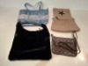 40 X BRAND NEW MIXED BAG LOT TO INCLUDE BEVERLY HILLS POLO CLUB - LEATHER STYLE BAGS - STAR BAGS - FAUX FUR BAGS ETC IN 2 TRAYS