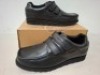 20 X PAIRS OF BRAND NEW PRETTY GREEN SHOES CONTAINING HARROW VELCRO SN00 IN BLACK ALL IN SIZE 9 TOTAL RRP &pound;1280