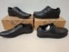 20 X PAIRS OF BRAND NEW PRETTY GREEN SHOES CONTAINING HARROW VELCRO SN00 BROGUE SN53 IN BLACK ALL IN SIZE 9 TOTAL RRP &pound;1280