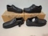 20 X PAIRS OF BRAND NEW PRETTY GREEN SHOES CONTAINING HARROW VELCRO SN00 AND WALTHAN SN00 IN BLACK ALL IN SIZE 9 TOTAL RRP &pound;1280