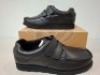 20 X PAIRS OF BRAND NEW PRETTY GREEN SHOES CONTAINING HARROW VELCRO SN00 IN BLACK ALL IN SIZE 8.5 TOTAL RRP &pound;1280
