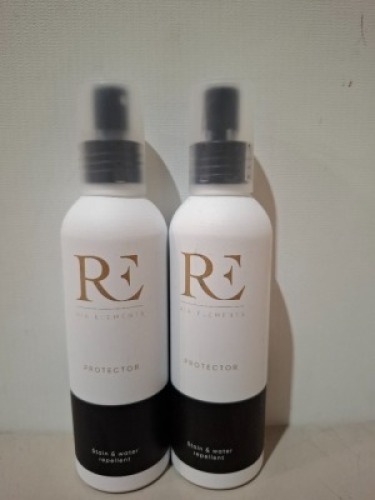 48 X BRAND NEW RIA ELEMENTS FOOTWEAR PROTECT STAIN & WATER REPELLENT 150ML IN ONE BOX - RRP EACH &pound;15 - TOTAL RRP FOR LOT &pound;720