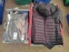 24 X MIXED BRAND NEW CLOTHING LOT CONTAINING 6 VERO MODA FAUX LEATHER PANTS IN BLACK IN SIZE 16 AND 20 , 6 X MISS SELFRIDGE PANTS IN GREEN IN SIZE UK 10 , 1 X DOROTHY PERKINS LONG TOP IN BLACK IN SIZE UK 24 , 3 X MATERNITY BLACK TOPS IN SIZE 6 , 1X TOPSH - 2