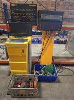 BOSTON MOT EQUIPMENT TO INCLUDE BRAKE FORCE TESTER AND PC