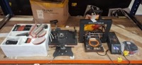 2 X PIECE LOT CONTAINING 1 X WANHAO DUPLICATOR I3 DESKTOP 3D PRINTER AND 1 X QUAFF DIGITAL COMBO HEAT PRESS