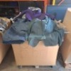 FULL PALLET BOX OF BRAND NEW MIXED WINTERBOTTOM'S SCHOOL WEAR LOT CONTAINING WATERPROOF COAT IN NAVY IN SIZE 34 , BLAZER IN MAROON IN SIZE 30 / 52 , BLAZER IN BOTTLE IN SIZE 28 / 50 , BLAZER IN PURPLE IN SIZE 19/41 ETC - 2