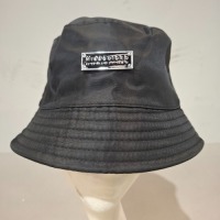50 X BRAND NEW MISSGUIDED NYLON BUCKET HATS IN BLACK IN ONE LARGE BAG