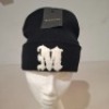 50 X BRAND NEW MENNACE KNITTED BEANIE HATS IN BLACK IN ONE LARGE BAG