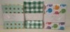 26 X BRAND NEW MIXED LOT CONTAINING 6 X TIGER COT QUILTS IN SIZE 90 X 120 AND 20 X VINYLLA EASY WIPE CLEAN VINYL TABLECLOTHES IN DIA 160CM VARIOUS STYLES IN 3 BOXES