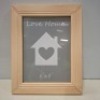 48 X WOODEN PHOTO FRAME IN SIZE 8 X 6 INCH IN YELLOW IN 4 BOXES (NOTE AGED PRODUCT - BOXES HAVE MUSTY ODOUR - SEE IMAGE FOR REPRESENTATIVE SAMPLE )