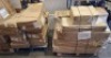 4 X PALLETS OF MIXED FURNITURE TO INCLUDE LANCASTER 4 PIECE BEDROOM SET - 3 DOOR WARDROBE - 8 DRAWER CHEST - EDEN LARGE SIDEBOARD - PLEASE NOTE SOME PART BOXES OF SETS (BOX 1 OF 2 ETC) - CUSTOMER RETURNS