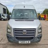 WHITE VOLKSWAGON CRAFTER ACCESSIBILITY MINIBUS 2461 CC REG: CU09 AJO MILEAGE: 155,981 (IMPORTANT- ODO STUCK ON THIS MILEAGE SINCE MARCH 2023) 1ST REGISTERED 13/5/2009 WITH V5 MOT UNTIL 25/3/2026 WITH 2 KEYS TOTAL CAPACITY INC DRIVER: 16 CURRENT SERVICE HI - 7