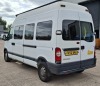WHITE RENAULT MASTER LH35 DCI 120 LWB ACCESSIBILITY MINIBUS 2463 CC REG: HX56 BNU MILEAGE: 168,024 1ST REGISTERED 1/12/2006 WITH V5 MOT UNTIL 6/8/2026 WITH 2 KEYS TOTAL CAPACITY INC DRIVER: 10 CURRENT SERVICE HISTORY SINCE PURCHASE & LIFT CERTIFIED UNTIL - 4