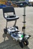 FREERIDER LUGGIE FOLDABLE MOBILITY SCOOTER IN SILVER WITH BATTERY & CHARGER RRP &pound;1699 CONDITION: GOOD (TESTED WORKING & SEE ALL IMAGES FOR CONDITION)