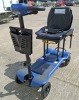 NEXT GEN FOLDABLE MOBILITY SCOOTER IN BLUE WITH BATTERY & CHARGER CONDITIION: VERY GOOD (TESTED WORKING & SEE ALL IMAGES FOR CONDITION) - 2