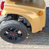 FREERIDER FR-13B MOBILITY SCOOTER IN GOLD / BLACK WITH BATTERY & CHARGER 35 MILE RANGE - MAX SPEED 8 MPH ORIG RRP &pound;4995 CONDITION - GOOD - SCUFFS ON BATTERY COVER PAINTWORK (TESTED WORKING & SEE ALL IMAGES FOR CONDITION) - 9