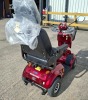 FREERIDER CITY RANGER MOBILITY SCOOTER IN RED WITH BATTERY & CHARGER ORIG RRP &pound;4995 28 MILE RANGE - MAX SPEED 6 MPH CONDITION - AS NEW (TESTED WORKING & SEE ALL IMAGES FOR CONDITION) - 3