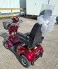FREERIDER CITY RANGER MOBILITY SCOOTER IN RED WITH BATTERY & CHARGER ORIG RRP &pound;4995 28 MILE RANGE - MAX SPEED 6 MPH CONDITION - AS NEW (TESTED WORKING & SEE ALL IMAGES FOR CONDITION) - 4
