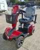 DEVILBISS HEALTHCARE VIPER MOBILITY SCOOTER IN RED WITH BATTERY & CHARGER ORIG RRP &pound;3498 25 MILES RANGE - MAX SPEED 8 MPH CONDITION - AS NEW (TESTED WORKING & SEE ALL IMAGES FOR CONDITION) - 2