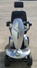 KYMCO UK KOMFY 4 MOBILITY SCOOTER IN SILVER (MODEL: EQ30FA(UK) ) WITH BATTERY & CHARGER 25 MILES RANGE - MAX SPEED 4 MPH CONDITION: GOOD (TESTED WORKING & SEE ALL IMAGES FOR CONDITION) - 5