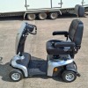 KYMCO UK KOMFY 4 MOBILITY SCOOTER IN SILVER (MODEL: EQ30FA(UK) ) WITH BATTERY & CHARGER 25 MILES RANGE - MAX SPEED 4 MPH CONDITION: GOOD (TESTED WORKING & SEE ALL IMAGES FOR CONDITION) - 8