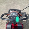 PRIDE COLT DELUXE MOBILTY SCOOTER IN RED WITH BATTERY & CHARGER CONDITION - VERY GOOD 21 MILE RANGE - MAX SPEED 6 MPH (TESTED WORKING & SEE ALL IMAGES FOR CONDITION) - 5